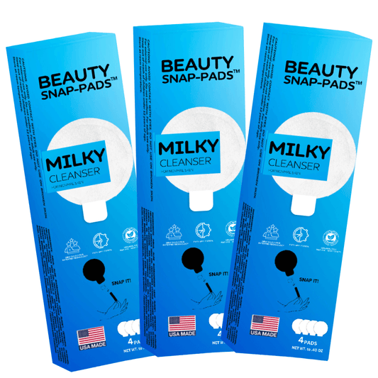 Milky Cleanser Beauty Snap-Pads, PACK OF 3